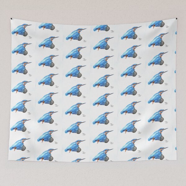 Item preview, A Flying Kingfisher designed and sold by cathyscreations.