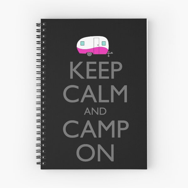 Item preview, Keep Calm And Camp On Travel Trailer Camping  designed and sold by roadworkplay.