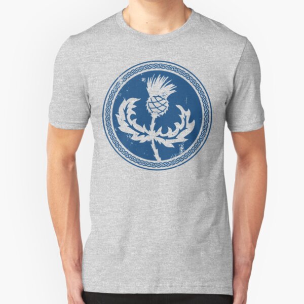 Thistle & Braid - Blue Slim Fit T-Shirt