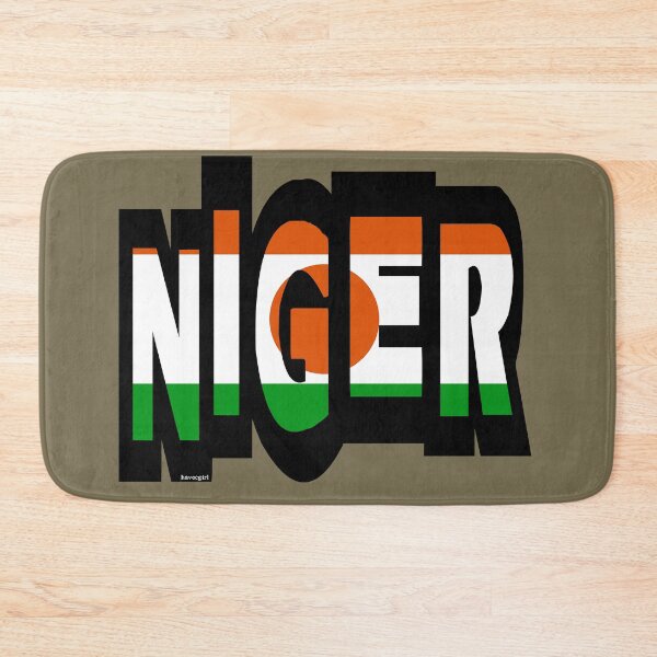 Item preview, Niger Font with Flag designed and sold by Havocgirl.