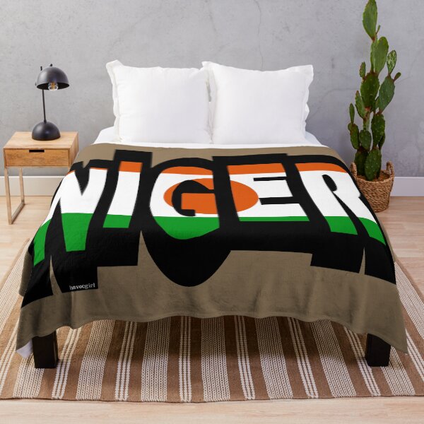 Item preview, Niger Font with Flag designed and sold by Havocgirl.