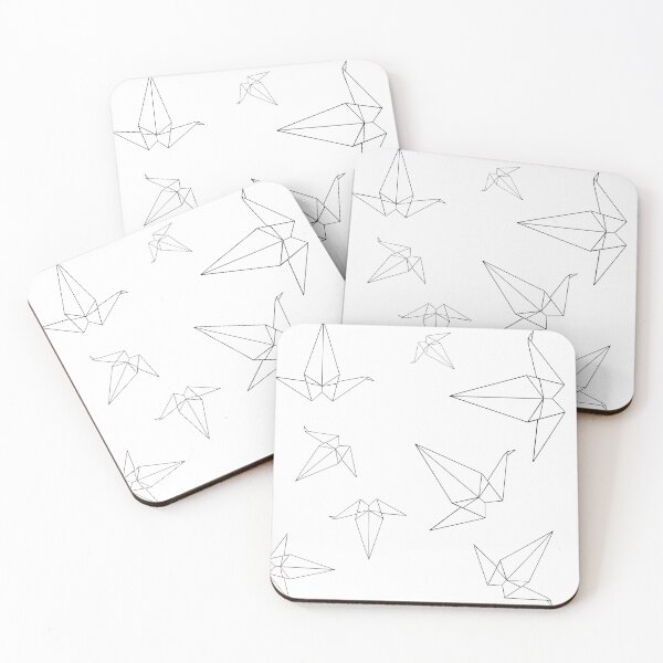 Item preview, Origami Peace Cranes - White designed and sold by christinaashman.