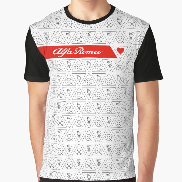 Alfa Mosaic Black Graphic T-Shirt