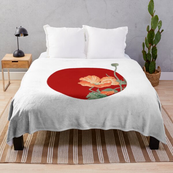 Item preview, Japanese Flag - Orange Flower designed and sold by weavernap.