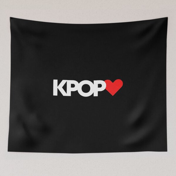 Item preview, K-Pop Korean Music Lifestyle Heart Love Novelty designed and sold by ripsydesigns.