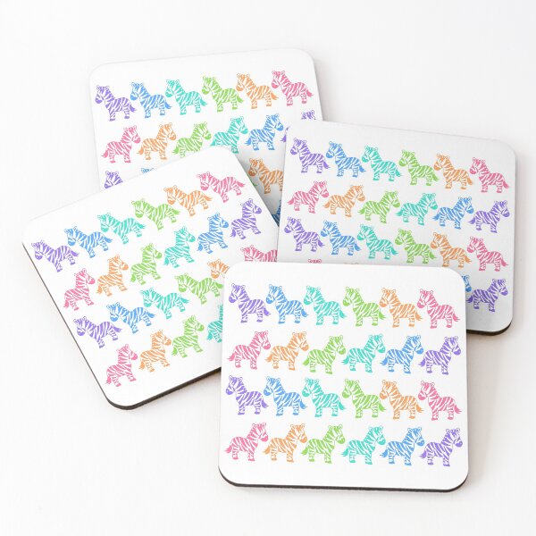 Item preview, Rainbow Zebra designed and sold by MoCatDesigns.
