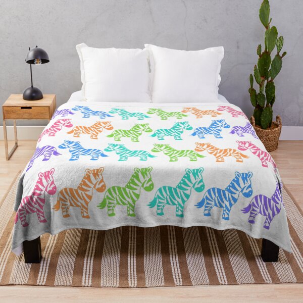 Item preview, Rainbow Zebra designed and sold by MoCatDesigns.