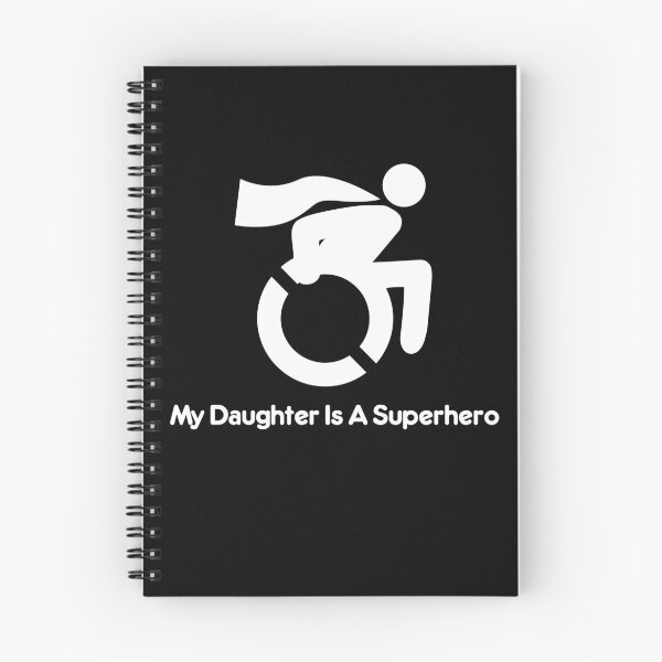 Item preview, My Daughter Is A Superhero Disability Awareness Tee Shirt designed and sold by roadworkplay.