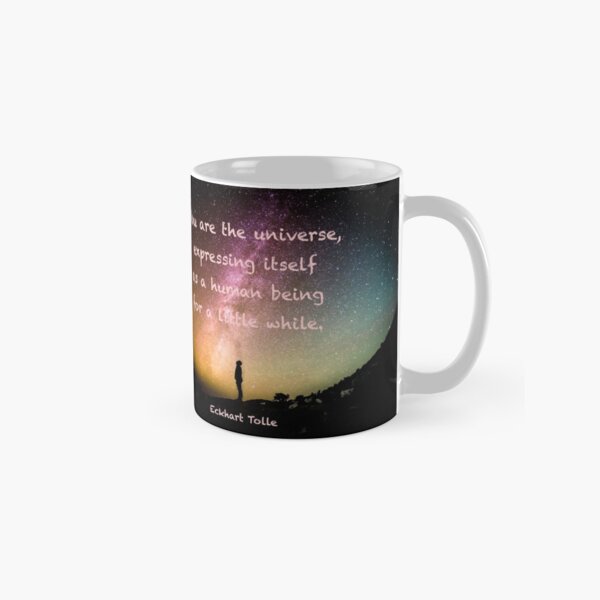 Der Mensch als Ausdruck des Universums Tasse (Standard)