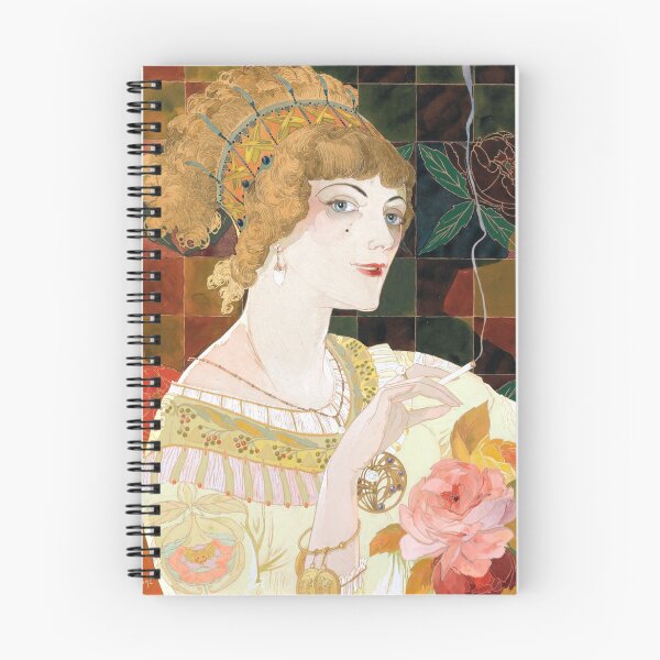 Item preview, La Fumeuse by Georges de Feure designed and sold by ArtExpression.