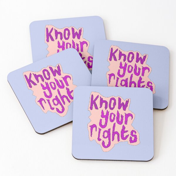Item preview, Know your rights designed and sold by minniemorrisart.
