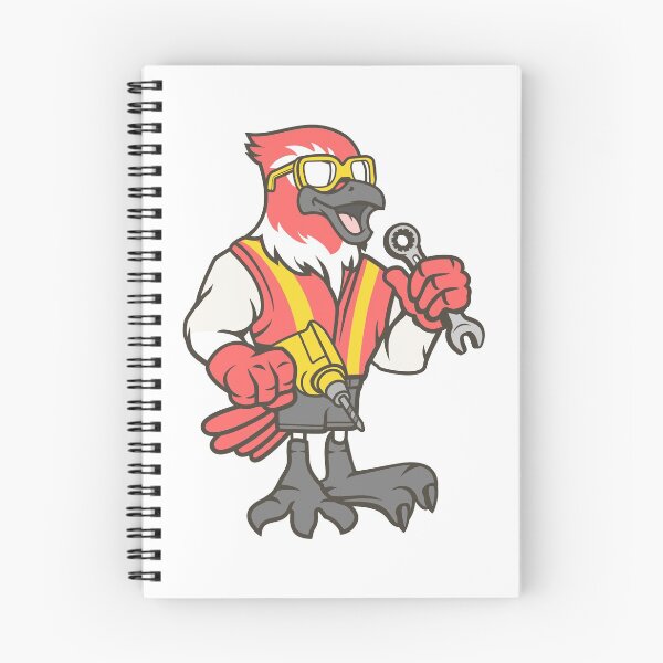 Item preview, Paul the parrot as a craftsman designed and sold by elaniedesign.