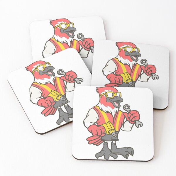 Item preview, Paul the parrot as a craftsman designed and sold by elaniedesign.