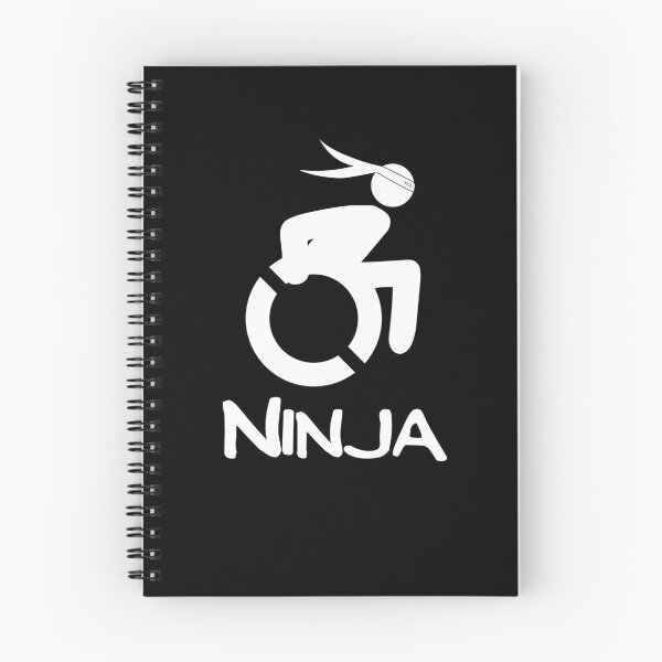 Item preview, Wheelchair Ninja With Mask And Superhero Cape Disabilty Awareness Wheelchair Logo designed and sold by roadworkplay.