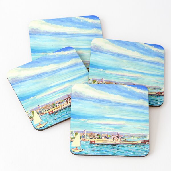 Item preview, Newport Beach California  Ferry designed and sold by ArtbyLeclerc.