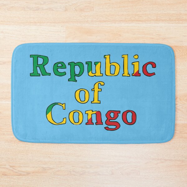 Item preview, Republic of the Congo Font with Congolese Flag designed and sold by Havocgirl.