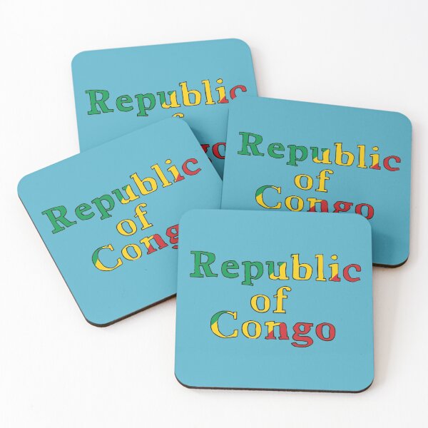 Item preview, Republic of the Congo Font with Congolese Flag designed and sold by Havocgirl.