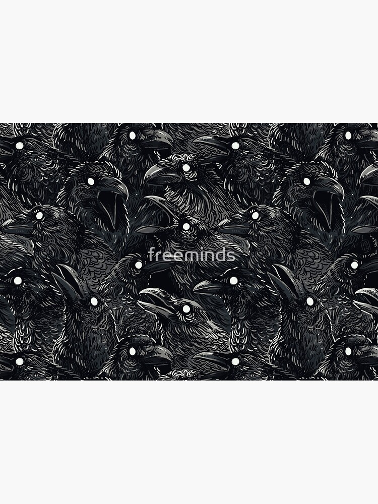 Raven pattern 2 by freeminds