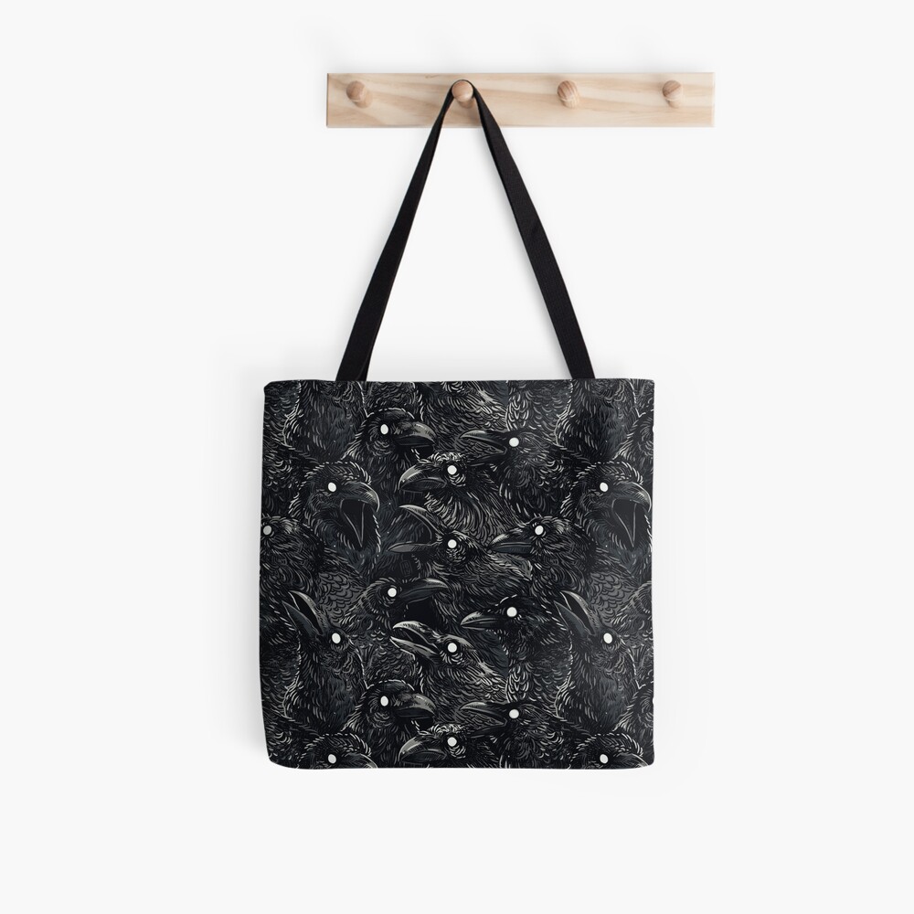 Raven pattern 2 Tote Bag