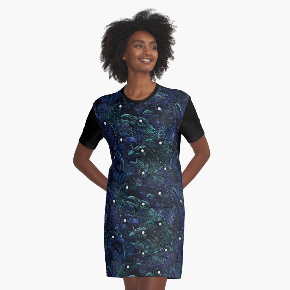 Aperçu de l'œuvre Robe t-shirt créée et vendue par freeminds.