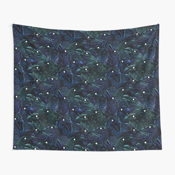 Item preview, Raven pattern designed and sold by freeminds.