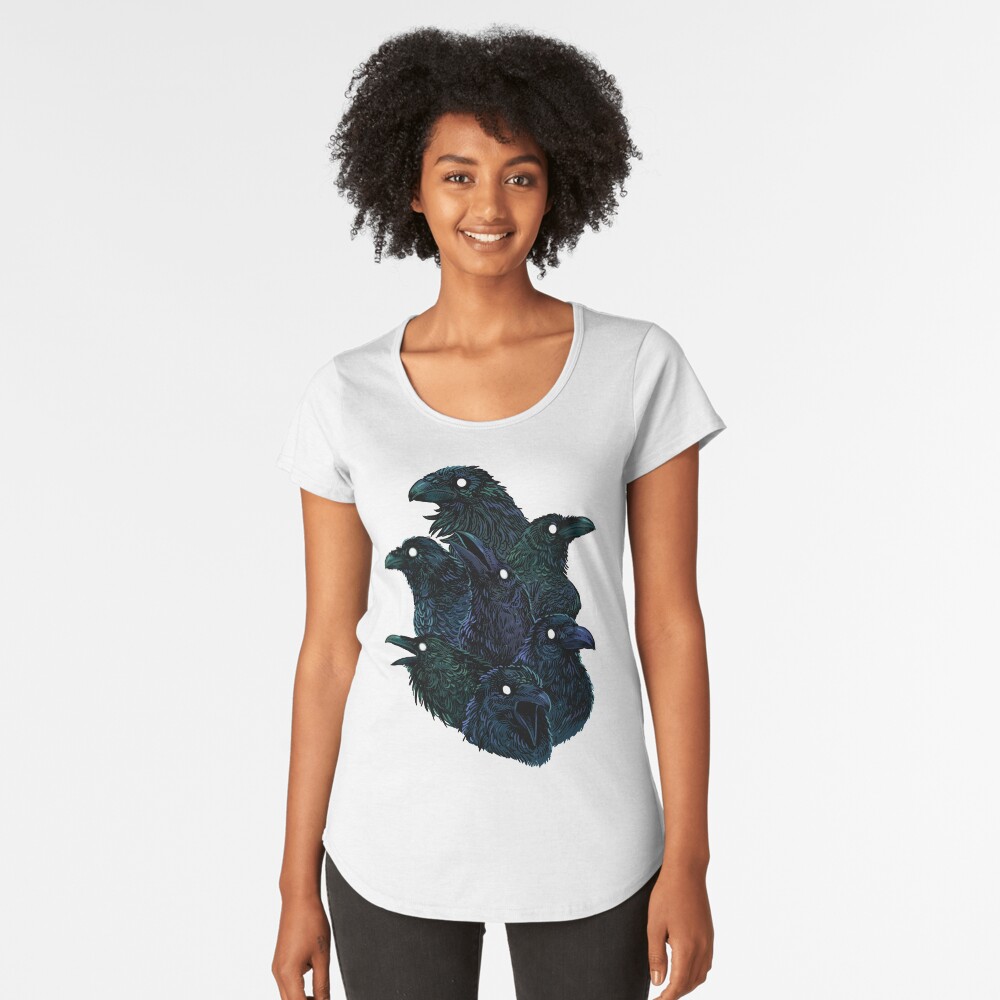 Aperçu de l'œuvre T-shirt premium échancré créée et vendue par freeminds.