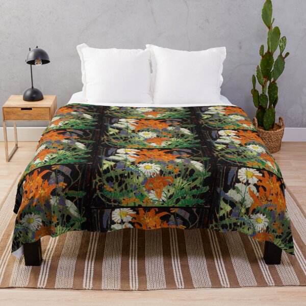 Item preview, Tom Thomson - Marguerites, Wood Lily and Vetch designed and sold by ArtExpression.