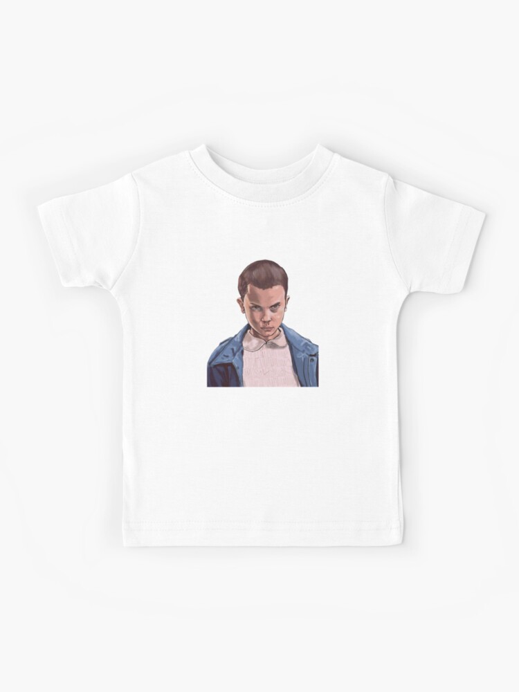 Copie De Stranger Things Eleven Kids T Shirt By Noupui Redbubble - 7 eleven shirt roblox