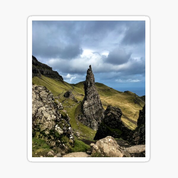 Needle Rock at The Storr Sticker