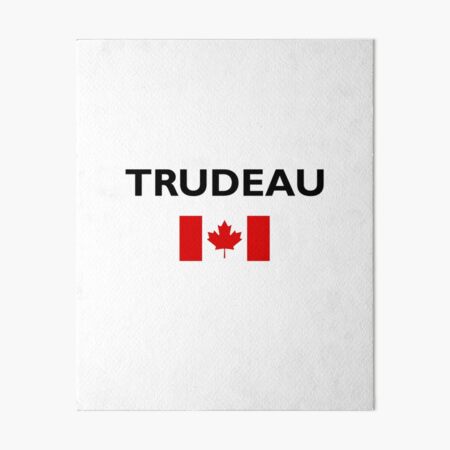 Item preview, Justin Trudeau Canada Canadian Flag Light-Color designed and sold by TinyStarCanada.