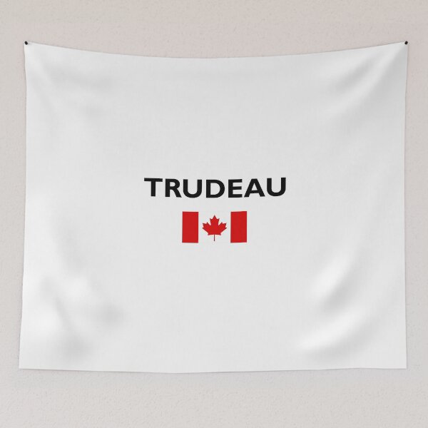 Artikelvorschau, Justin Trudeau Kanada Kanadische Flagge Helle Farbe entworfen und verkauft von TinyStarCanada.