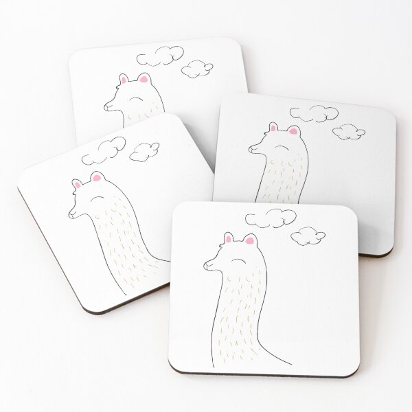 Item preview, Leila the dreamy Lama designed and sold by elaniedesign.