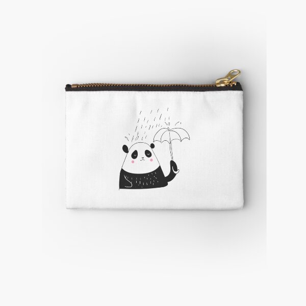 Item preview, Panda Manfred standing in the rain designed and sold by elaniedesign.