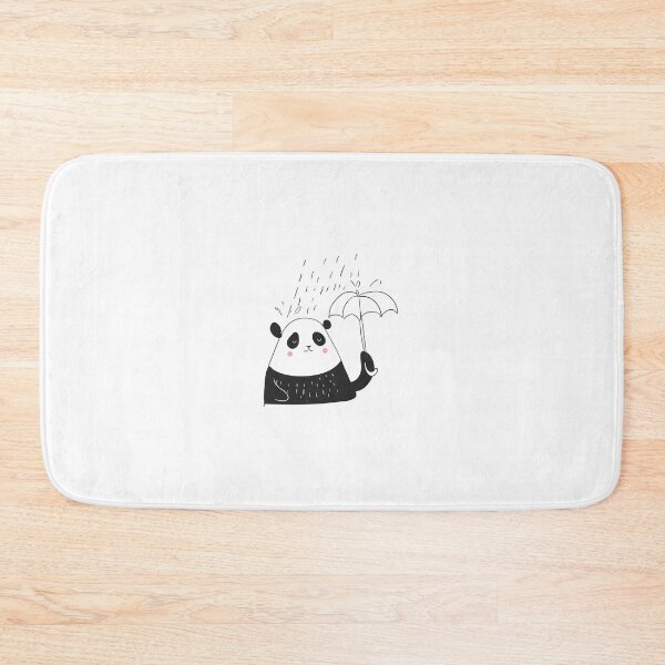 Item preview, Panda Manfred standing in the rain designed and sold by elaniedesign.