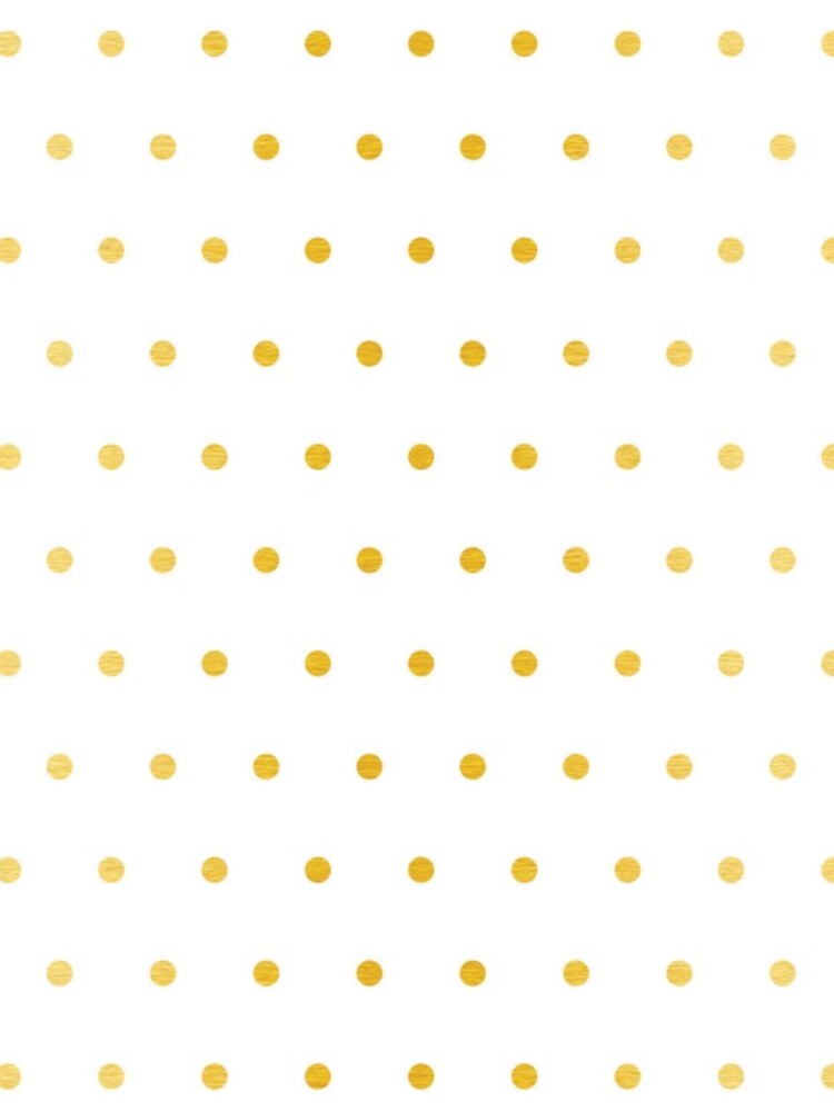 gold foil dot pattern by ashleysally00