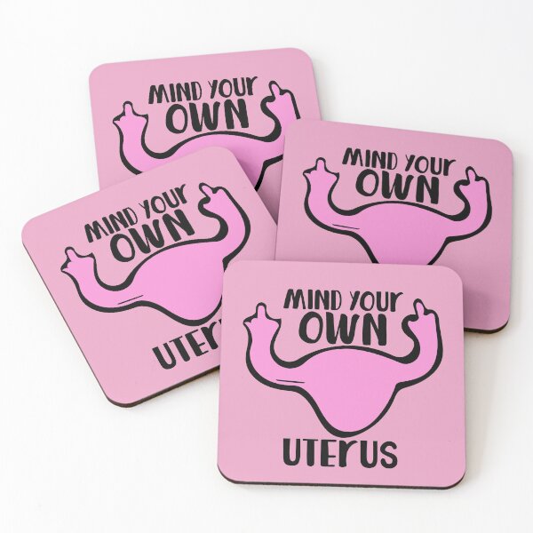 Item preview, Mind your own uterus pro-choice designed and sold by FrictionMaxxing.