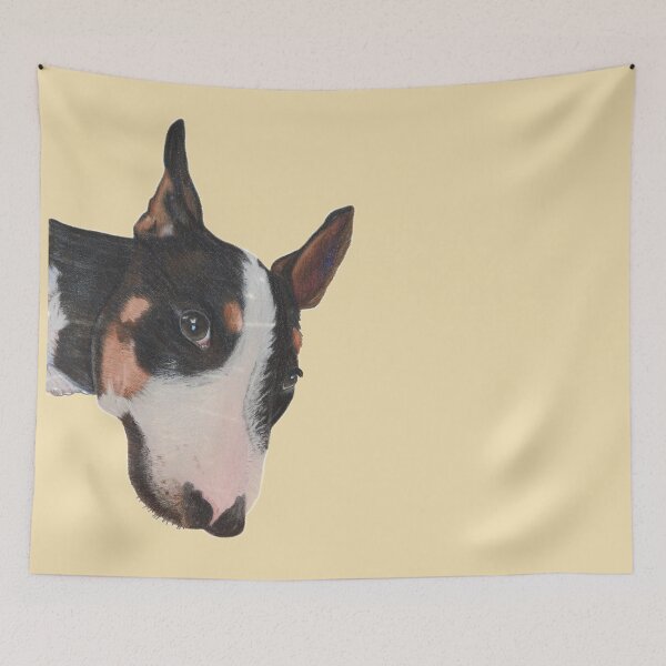 Item preview, Hooch the Bull Terrier designed and sold by cathyscreations.