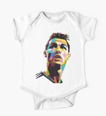Body de manga corta para bebé Arte CR7