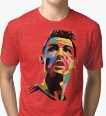 CR7 art Tri-blend T-Shirt