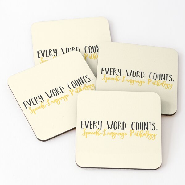 Item preview, Every Word Counts. designed and sold by bathwater.