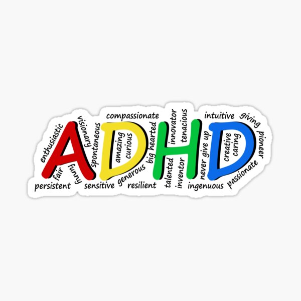 Item preview, ADHD traits designed and sold by by-azul.