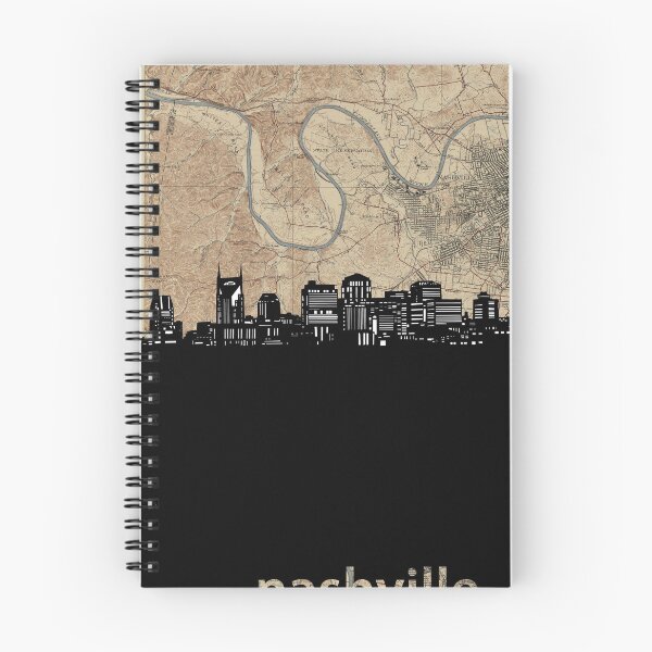 Item preview, nashville skyline designed and sold by BekimART.