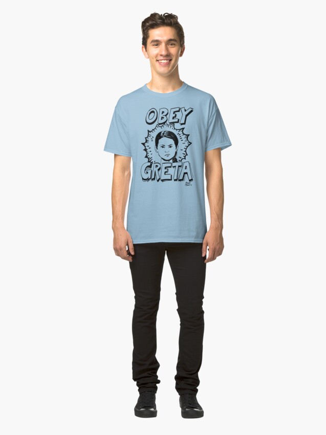 Alternate view of Greta Thunberg t-shirt Classic T-Shirt