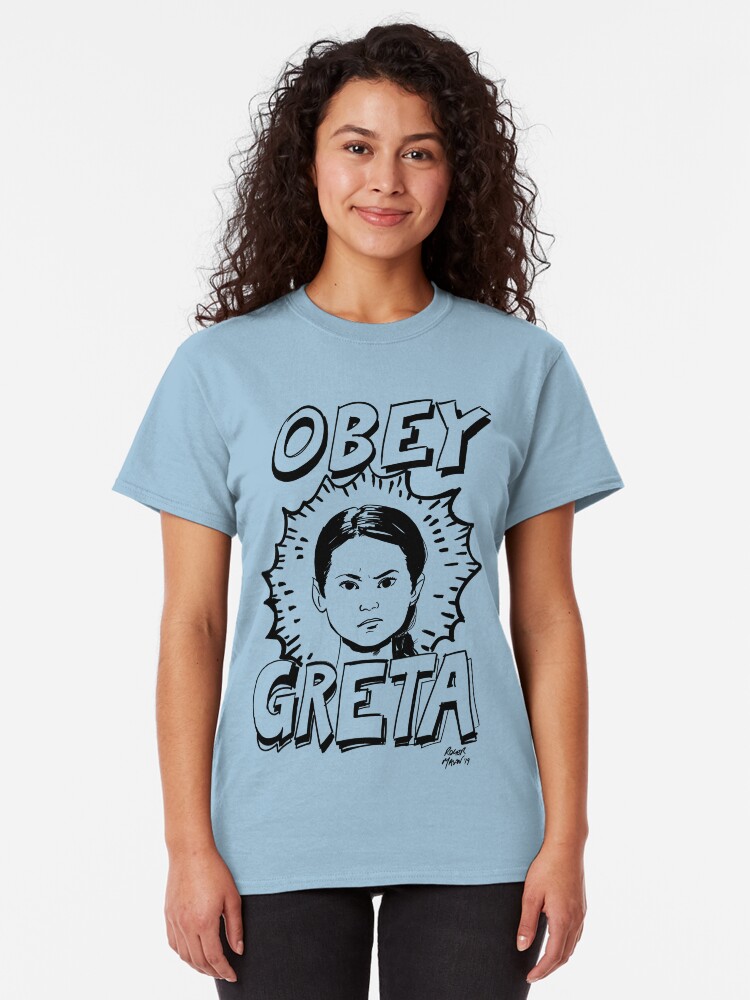 Alternate view of Greta Thunberg t-shirt Classic T-Shirt