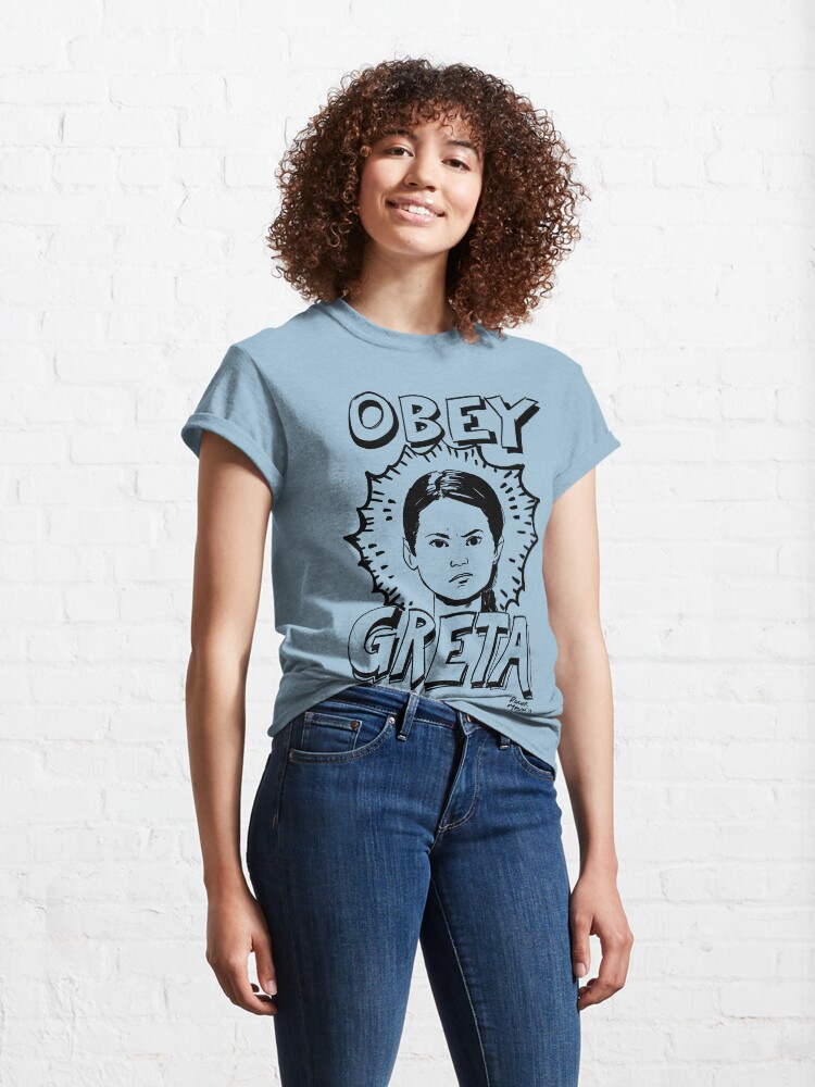 Alternate view of Greta Thunberg t-shirt Classic T-Shirt