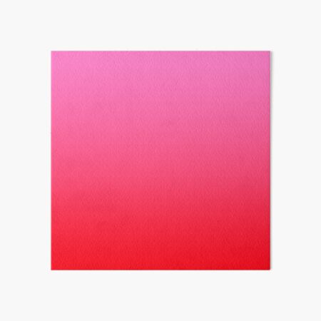 Pink and Red Ombre Art Board Print for Sale by Greenbaby