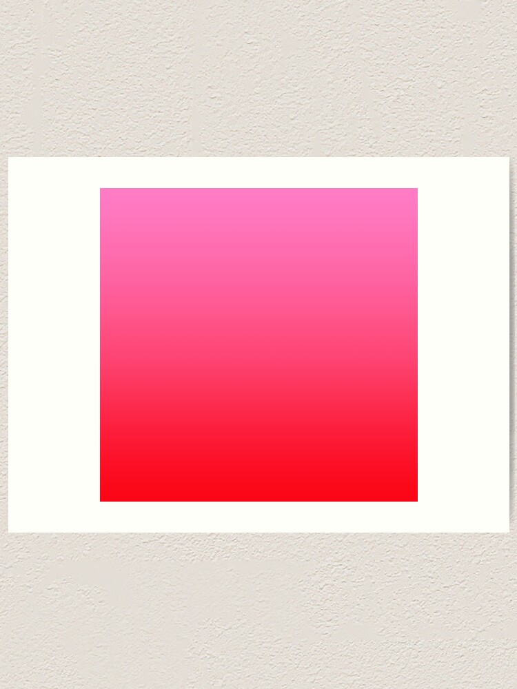 Pink and Red Ombre Art Board Print for Sale by Greenbaby
