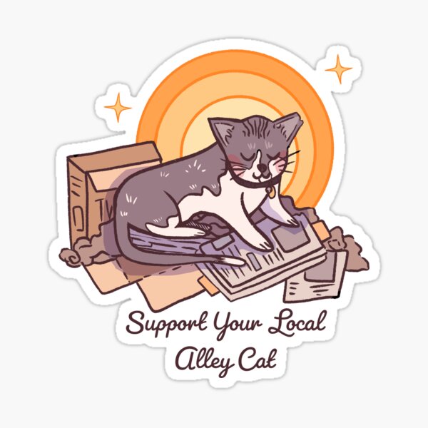 Alley Cat Stickers 