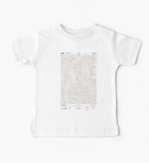 USGS Topo Map Oregon Battle Ax 20110721 TM Baby Tee
