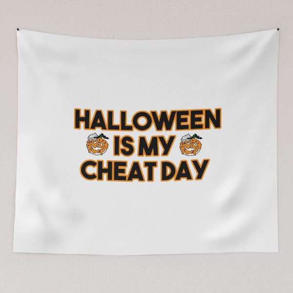Item preview, Halloween Is My Cheat Day designed and sold by RainbowPandas.